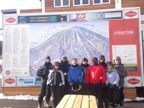 The 2014 ski trip crew.