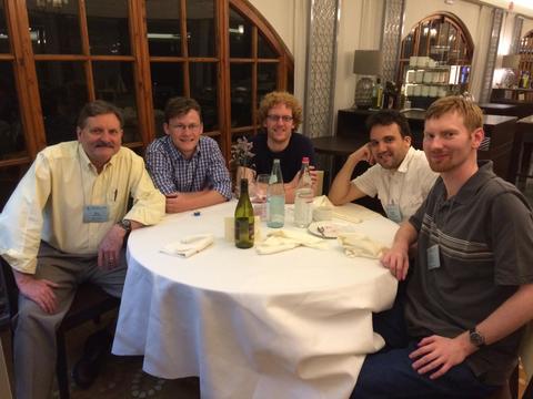 Johnson lab reunion in Italy at the Molecular and Ionic Clusters meeting