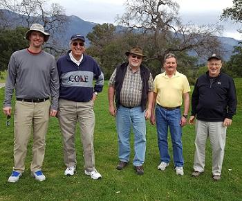 Golfing at the Gaseous Ions GRC in Ojai, CA